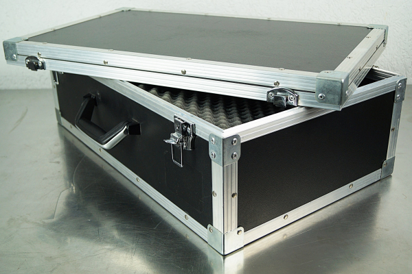 BW Flightcase 63 x 22,5 x 39 cm Transportkiste Transportbox Transportkoffer Universal Case