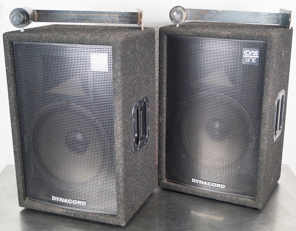 2x Dynacord Corus C12.2 Passiver Fullrangelautsprecher 150W RMS