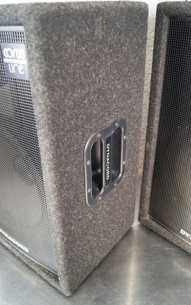 2x Dynacord Corus C12.2 Passiver Fullrangelautsprecher 150W RMS