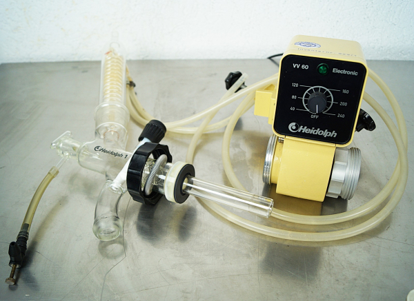 Rotationsverdampfer Heidolph VV60 Verdampfer Extraktor + Normag Intensivkühler