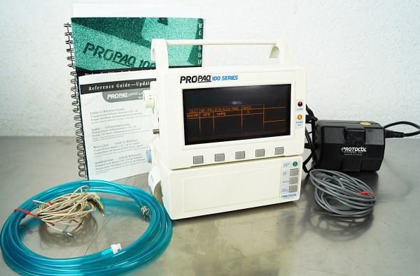 Welch Allyn Propaq 106 Protokoll Vitalzeichen Patientenmonitor EKG