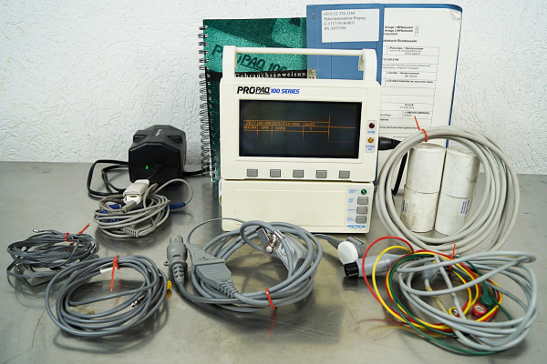 Welch Allyn Propaq 106 El Encore Protokoll Vitalzeichen Patientenmonitor EKG