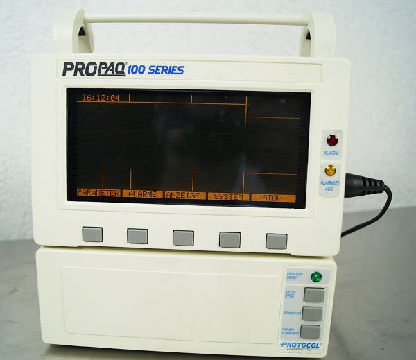 Welch Allyn Propaq 106 El Encore Protokoll Vitalzeichen Patientenmonitor EKG