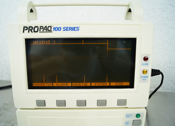 Welch Allyn Propaq 106 El Encore Protokoll Vitalzeichen Patientenmonitor EKG