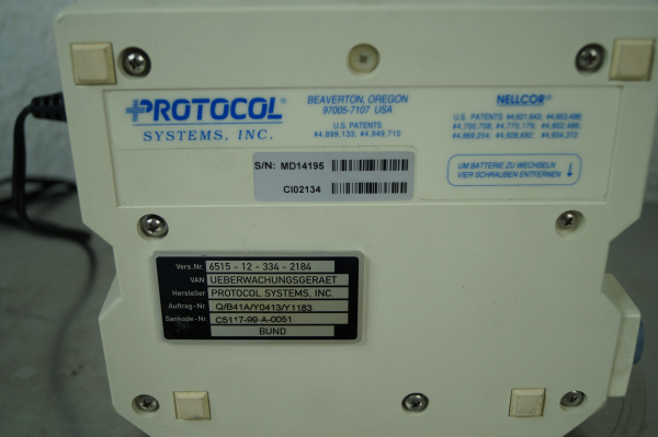 Welch Allyn Propaq 106 El Encore Protokoll Vitalzeichen Patientenmonitor EKG