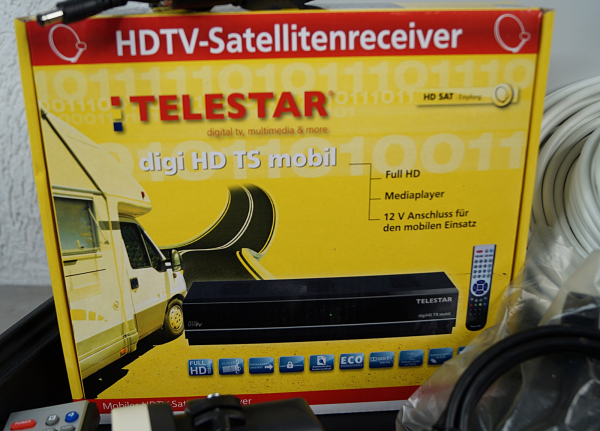 Telestar digiHD TS Mobil HDTV Satreceiver Camping Receiver LKW Satellitenreceiver