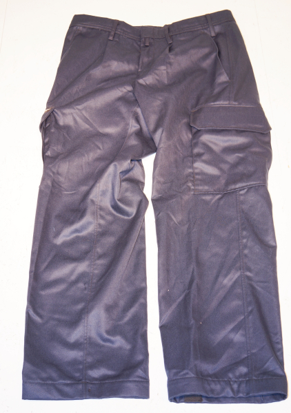 Flammgard Feuerwehrhose NOMEX III antistatisch blau Diensthose