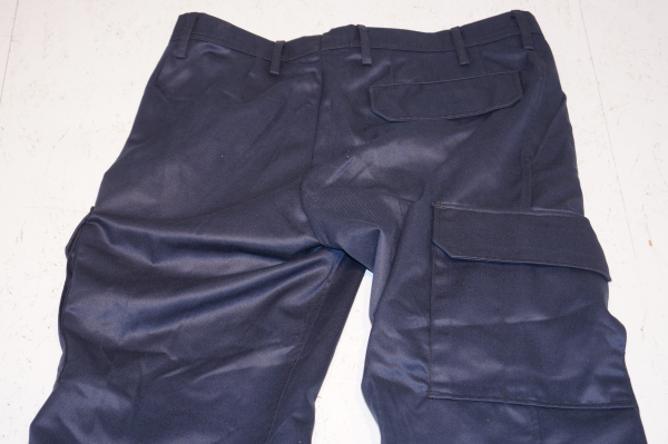 Flammgard Feuerwehrhose NOMEX III antistatisch blau Diensthose