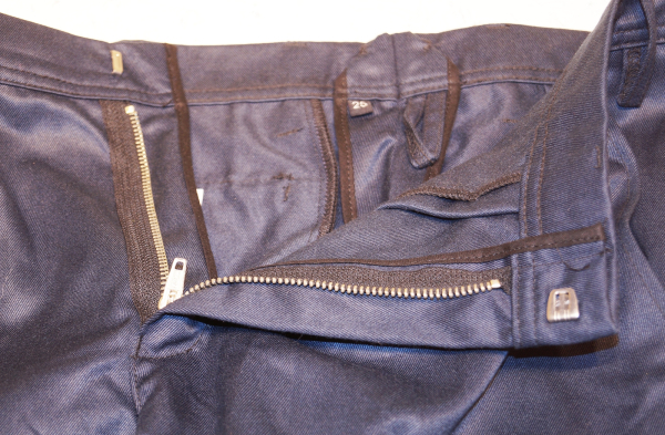 Flammgard Feuerwehrhose NOMEX III antistatisch blau Diensthose