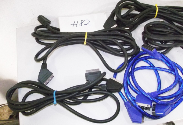 5x PROFIGOLD BANDRIDGE SCART KABEL 3-5 METER ANSCHLUSSKABEL