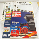 8x Modelleisenbahner Zeitschrift Magazin 10/90 1/90 – 6/90 + Nr. 5 Mai 2016