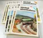 12x Transpress Modelleisenbahner Zeitschrift 1987 komplett 1/87 – 12/87