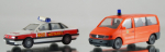 Herpa VW Passat GL Notarzt + Mercedes Benz Vito Berliner Feuerwehr 1:87