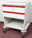 Schmitz Arzt Schrank Verbandsmittelwagen Medizinschrank Instrumentenschrank rollbar