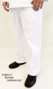 BW Marine Klapphose Weiß Bundhose  Uniformhose  Baumwolle gebraucht